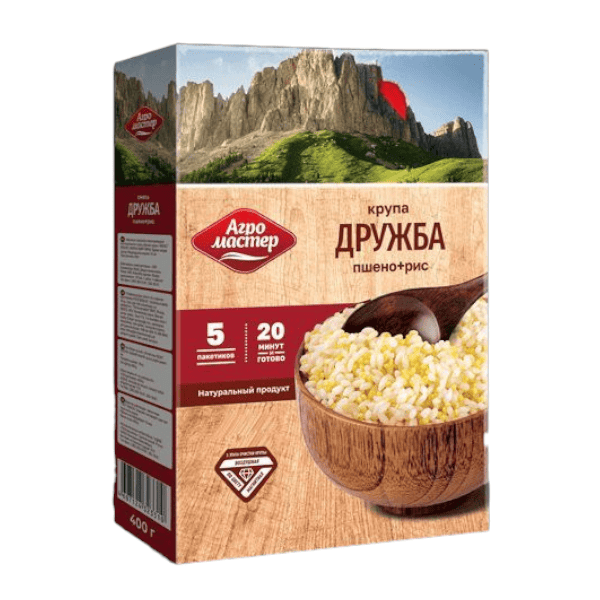 Фото Крупа Дружба ВП 80 гр*5 шт Агромастер