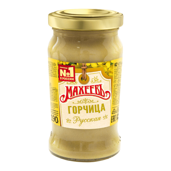 Фото Горчица Махеевъ столовая Русская  с/б 190г