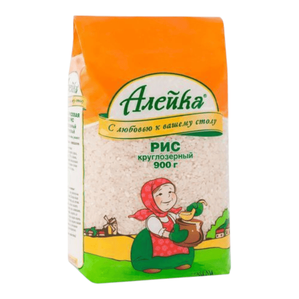 Фото Крупа Рис круглозерный 900 г Алейскзернопродукт