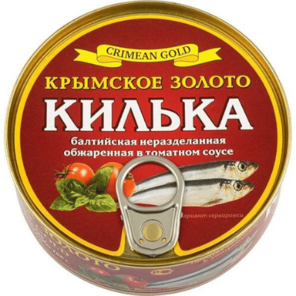 Фото Килька обжаренная в т/с 240 гр " Крымское золото"