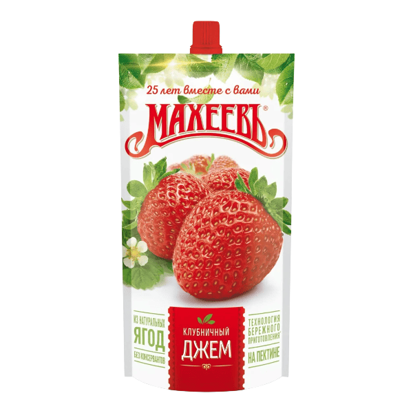 Фото Джем Клубничный  Махеевъ 300 гр д/п