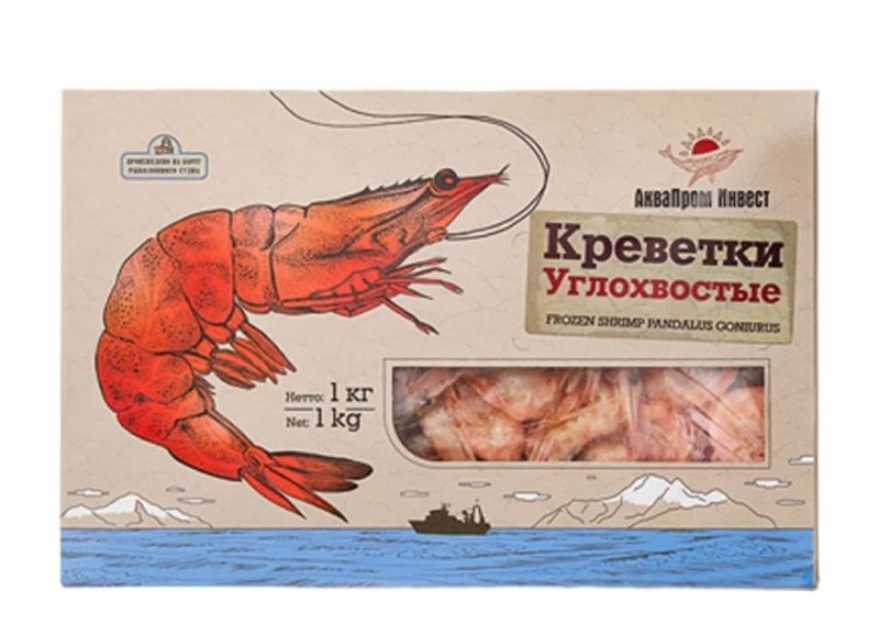 Фото Креветка углохвостая н/р в/м