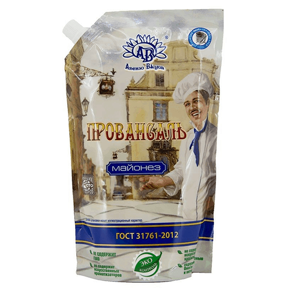 Фото Майонез Авеню вкуса провансаль 800 гр