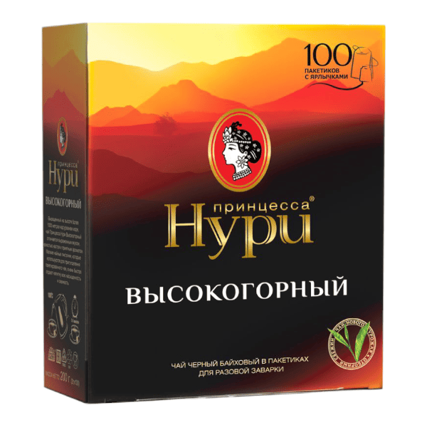Фото Чай Принцесса Нури высокогорный  100пак*2гр