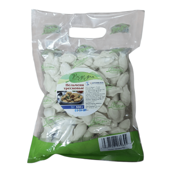Фото Пельмени рыбные (тресковые) 500 гр