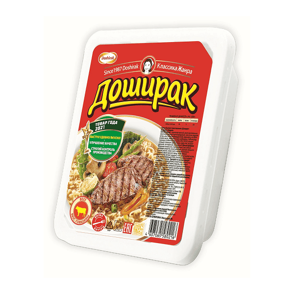 Фото Лапша Доширак говядина 90 гр