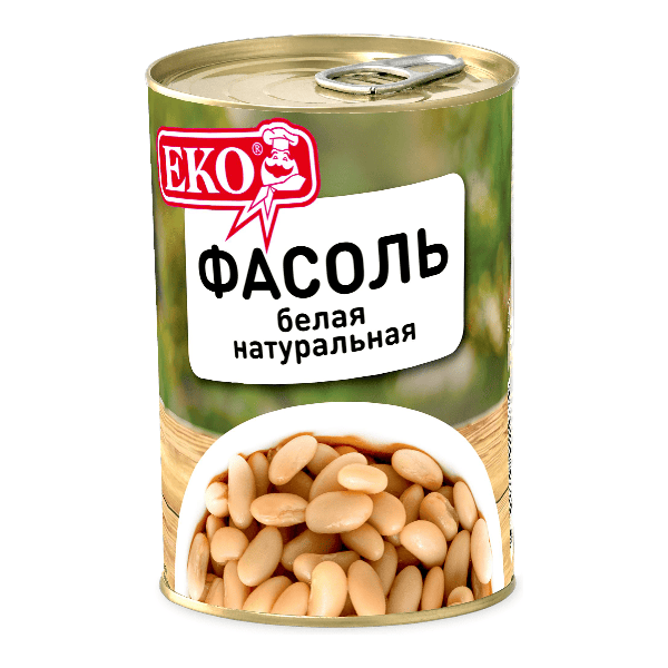Фото Фасоль Эко белая ТУ ключ ж/б 400 гр