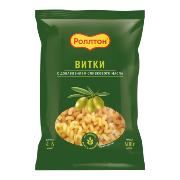 Фото Мак. изд. с оливковым маслом Роллтон 400гр Витки