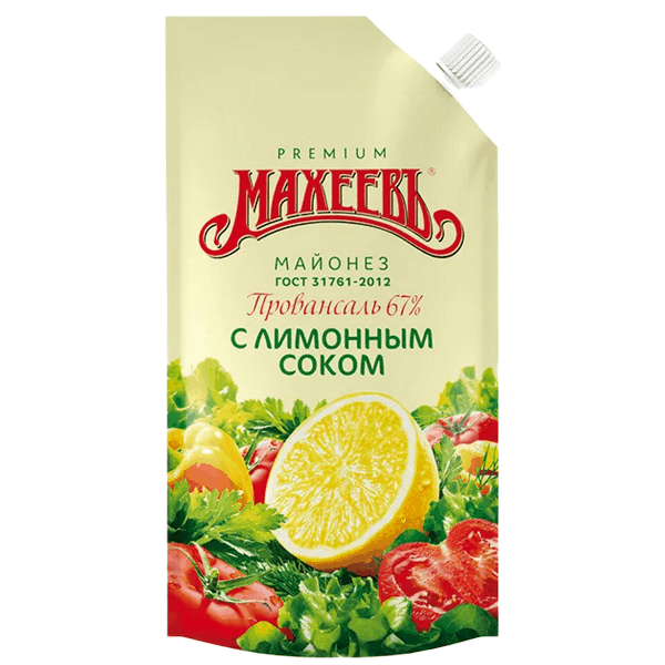 Фото Майонез Махеевъ Провансаль с лимонным соком 770 гр