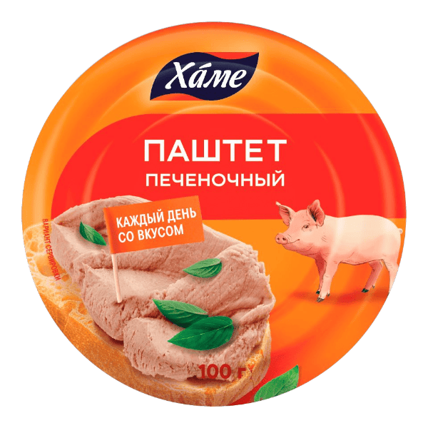 Фото Паштет HAME печеночный ЛЮКС ж/б 100 гр