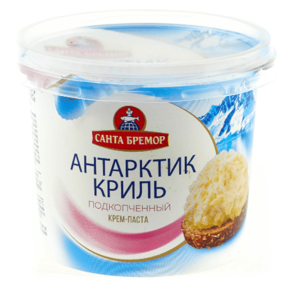 Фото Паста Антарктик-криль подкопченая (Санта Бремор) 150 г