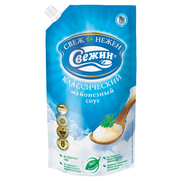 Фото Майонез Свежин классический 800 гр